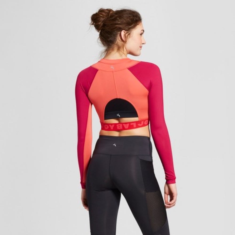 💕✨Joy Lab Long Sleeve Cropped Top - Picture 8 of 8